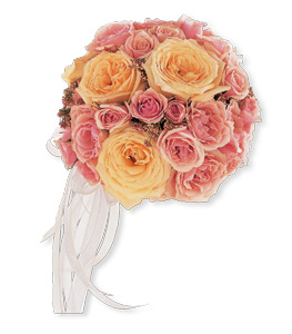 Pink & Blush Roses Bouquet