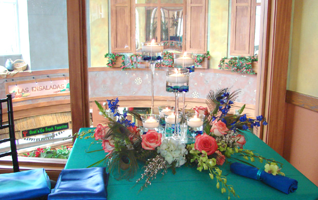 Vibrant Candle Arrangement