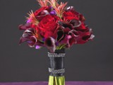 Mini Purple Callas Bouquet 