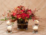 Candlelight Orchids and Roses 