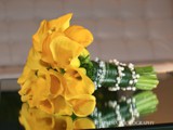 Yellow Callas Bouquet 