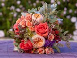 Orange and Peach Bouquet 