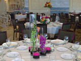 Alternating Table Centerpieces 
