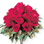 Red Roses Nosegay Wedding Flowers