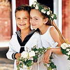 Ring Bearer and Flower Girl Wedding Flowers