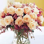 Lovely Pink Roses Wedding Flowers