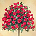 Regal Roses Centerpiece Wedding Flowers