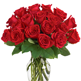 Eighteen Roses Vase