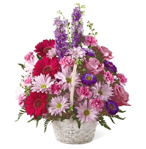 FTD Pastel Peace Basket #4503X - Florist Delivery in Chicago and Suburbs
